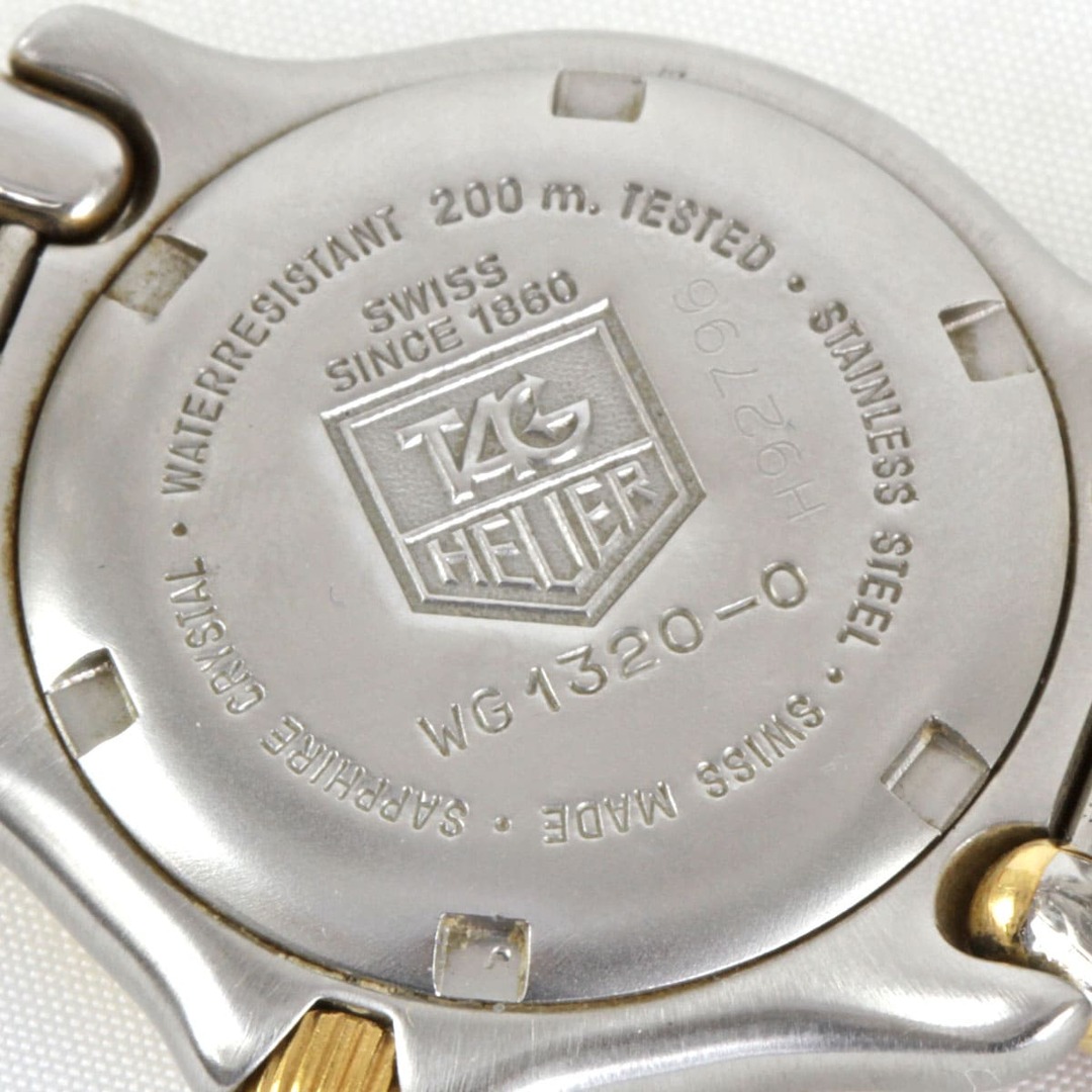 ジャンク『動作未確認』 TAG HEUER セル プロフェッショナル 200m WG1320-0 腕時計 クォーツ メンズ【中古】