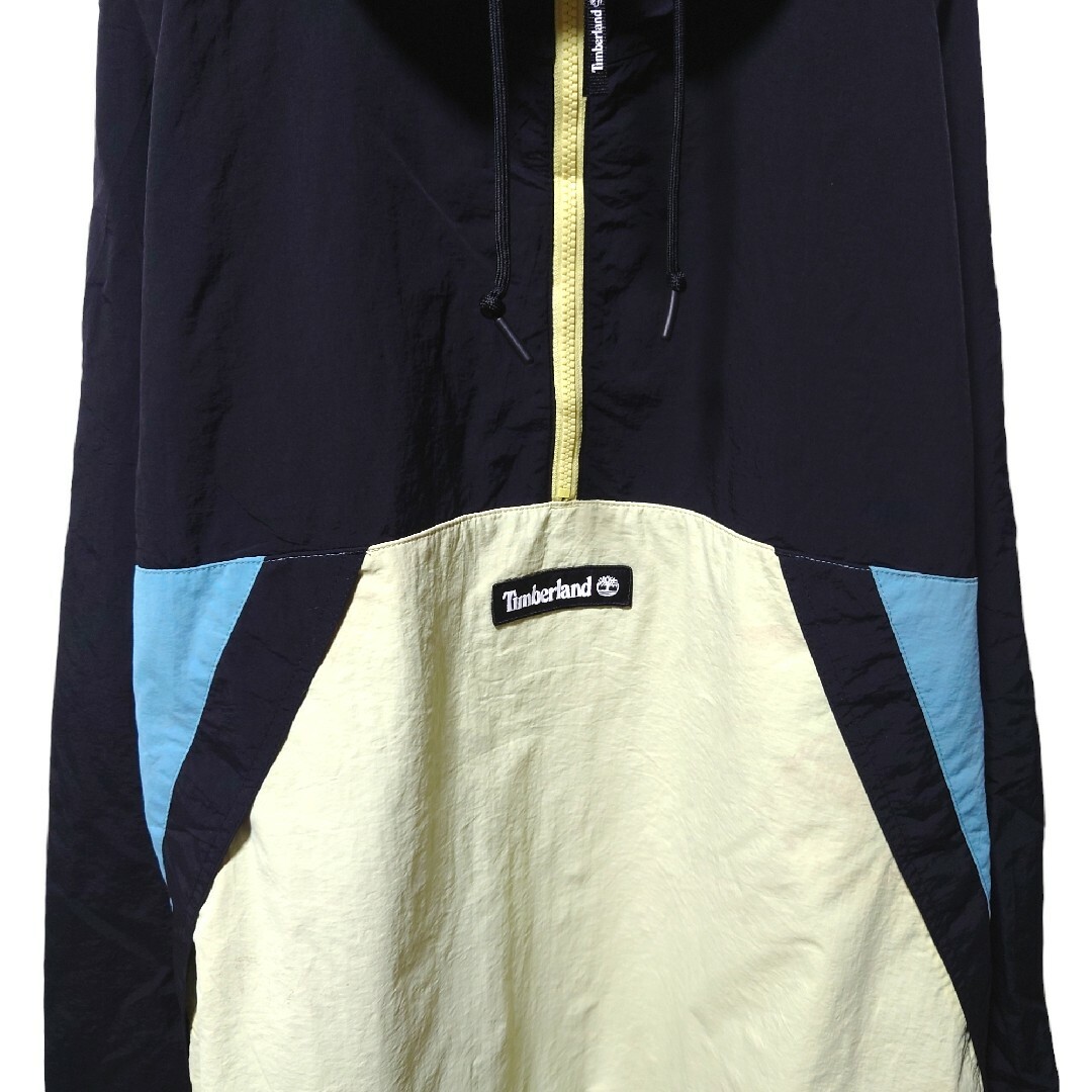Timberland - 【Timberland】ロゴデザイン ナイロンアノラックパーカー