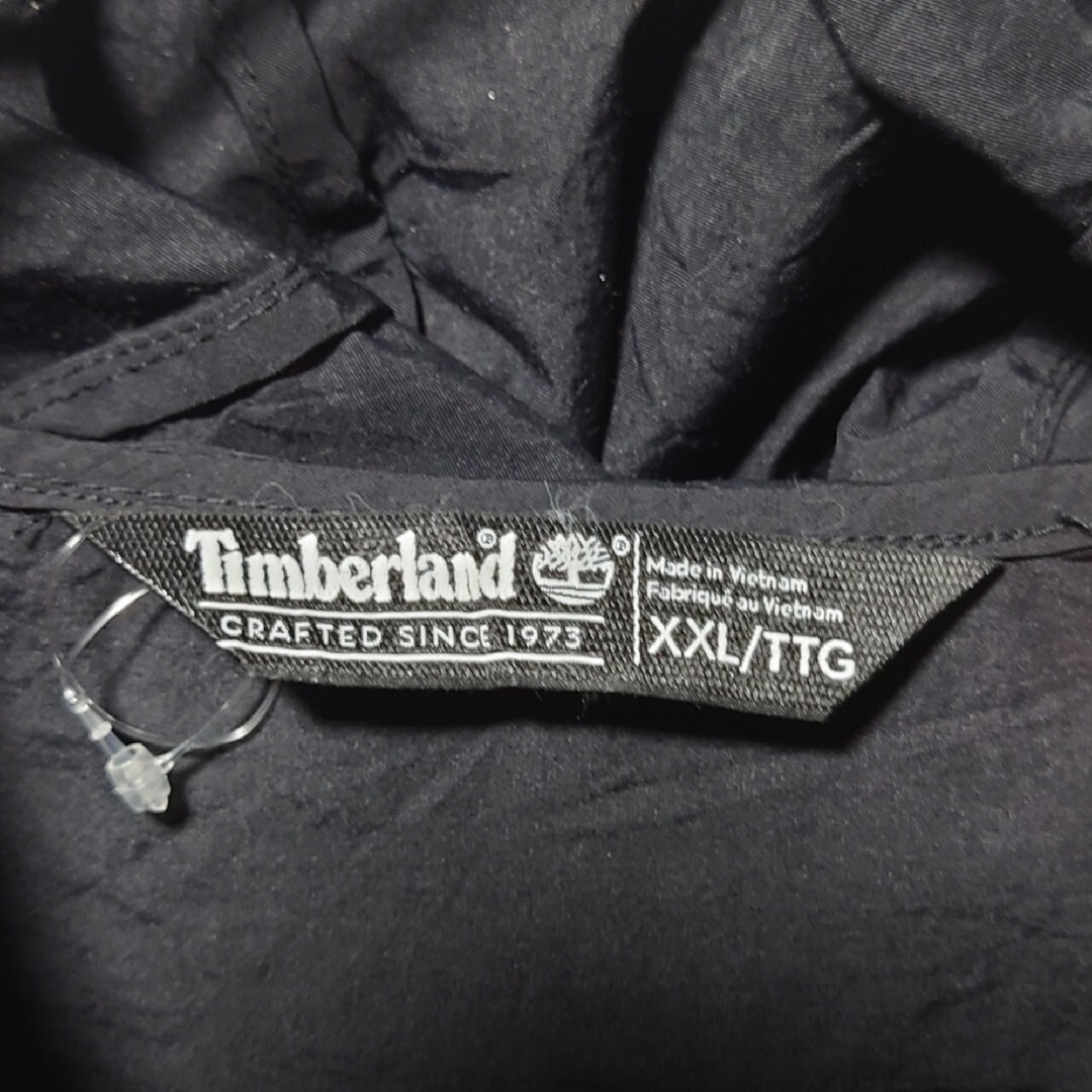 Timberland - 【Timberland】ロゴデザイン ナイロンアノラックパーカー