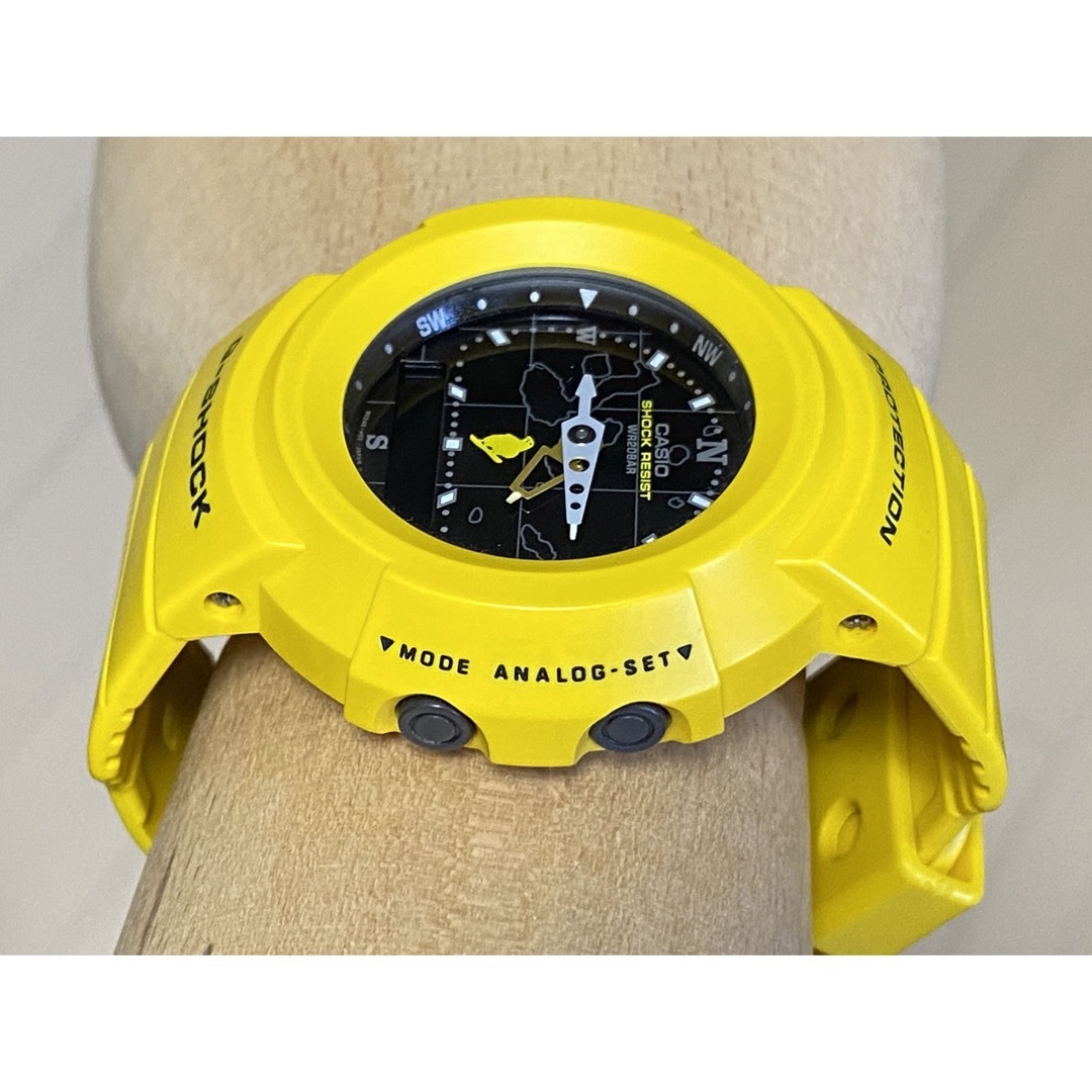 G-SHOCK/ガラパゴス/AW-500/スクリューバック/イエロー/美品/レア