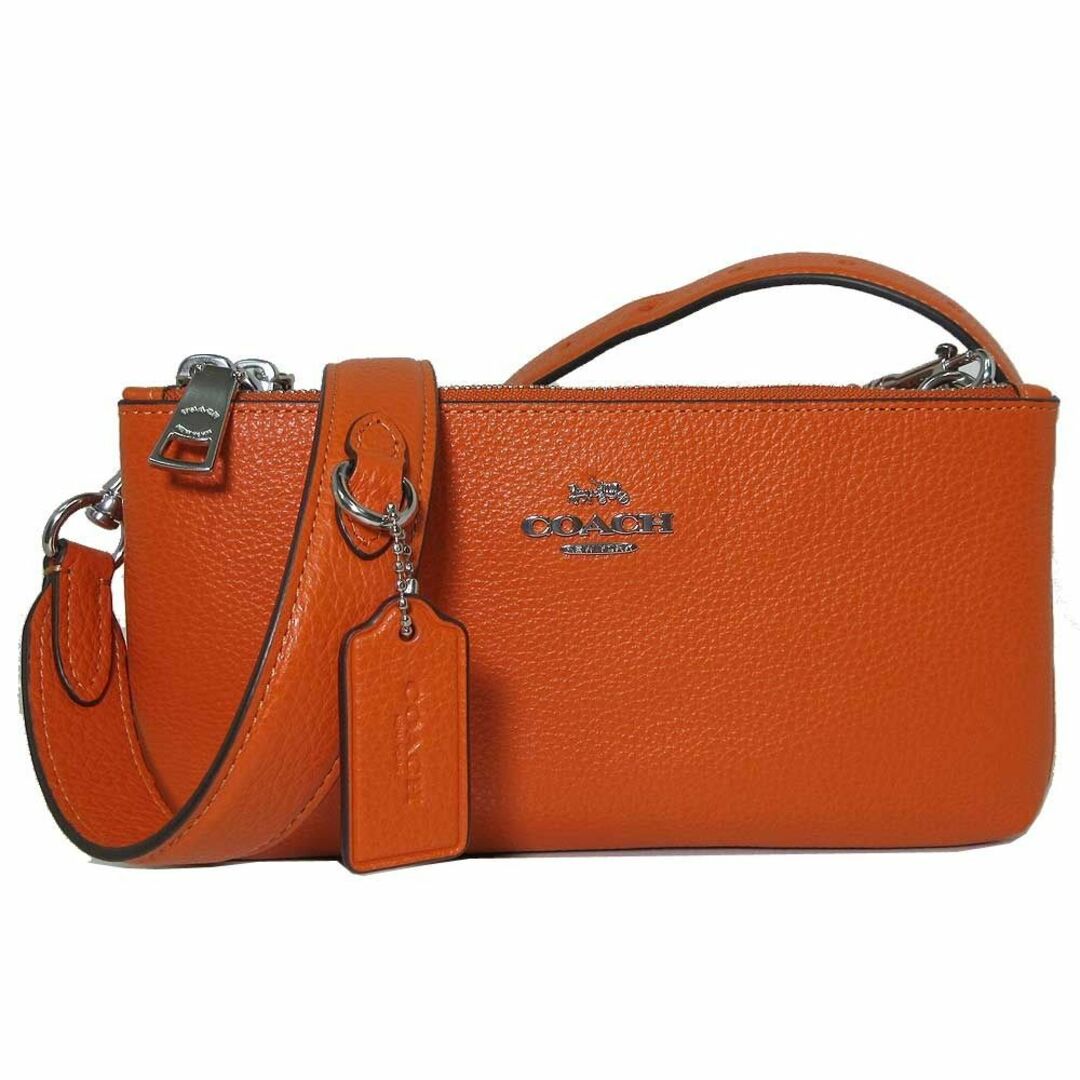 COACH - 【新品】コーチ バッグ ショルダーバッグ COACH ダブルジップ