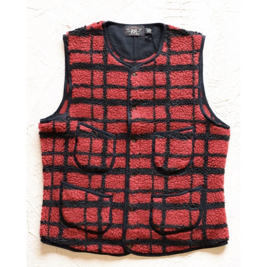 RRL - 新品*RRL*ウールブレンド フリース ベスト*M*限定 ブラウンズ
