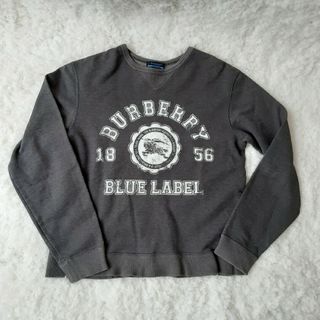 バーバリーブルーレーベル(BURBERRY BLUE LABEL)のバーバリー　ブルーレーベル　トレーナー　スエット　M 中古(トレーナー/スウェット)