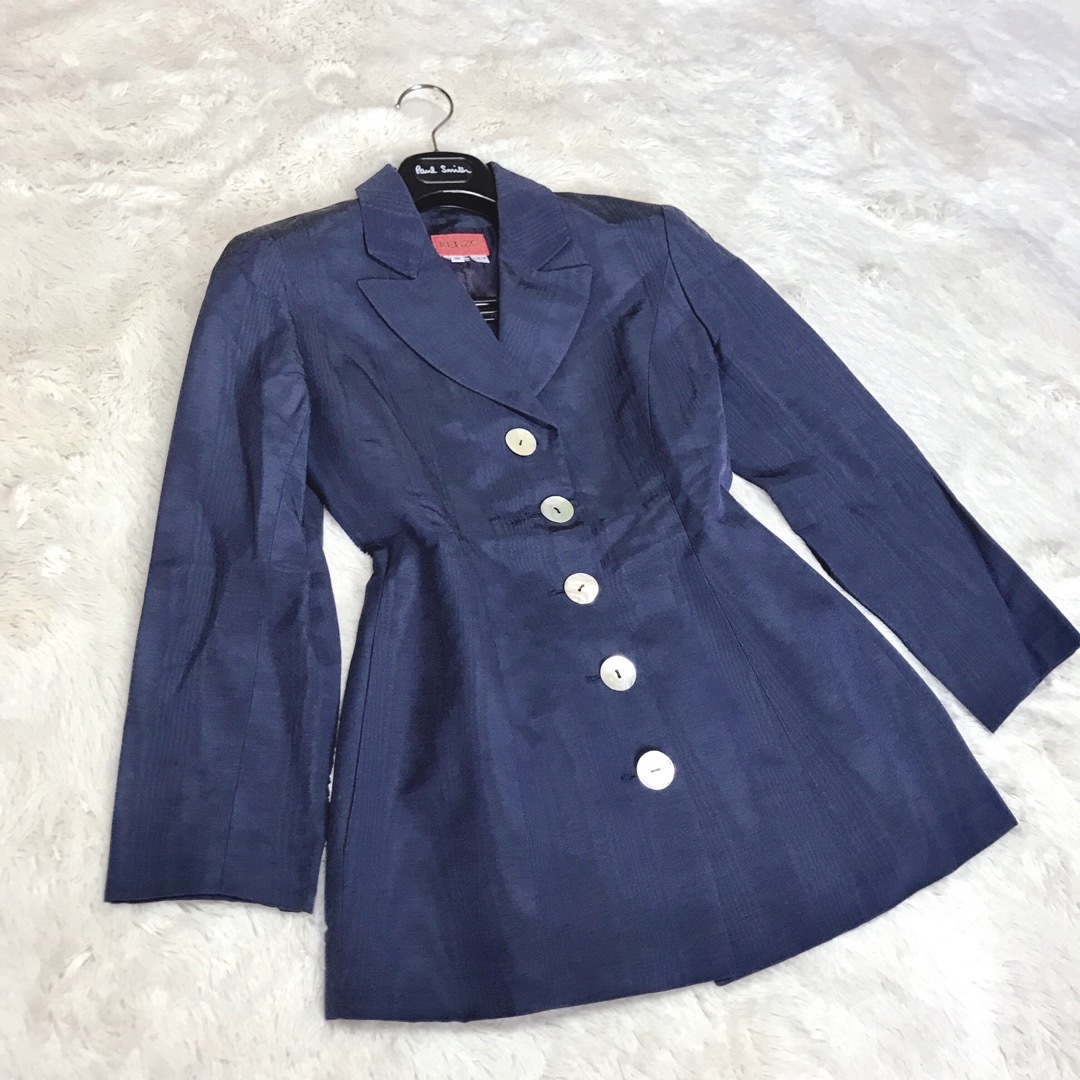 KENZO - 希少 美品 KENZO セットアップ 紺ブレ パンツ スーツ