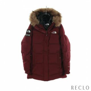 ザノースフェイス(THE NORTH FACE)のWHITE LABEL SNOW EXPEDITION DOWN PARKA ダウンジャケット バーガンディ フード付き(ダウンジャケット)