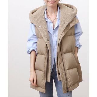 アパルトモンドゥーズィエムクラス(L'Appartement DEUXIEME CLASSE)の【LOU ANDREA/ルーアンドレア】２WAY DOWN VEST(ダウンベスト)