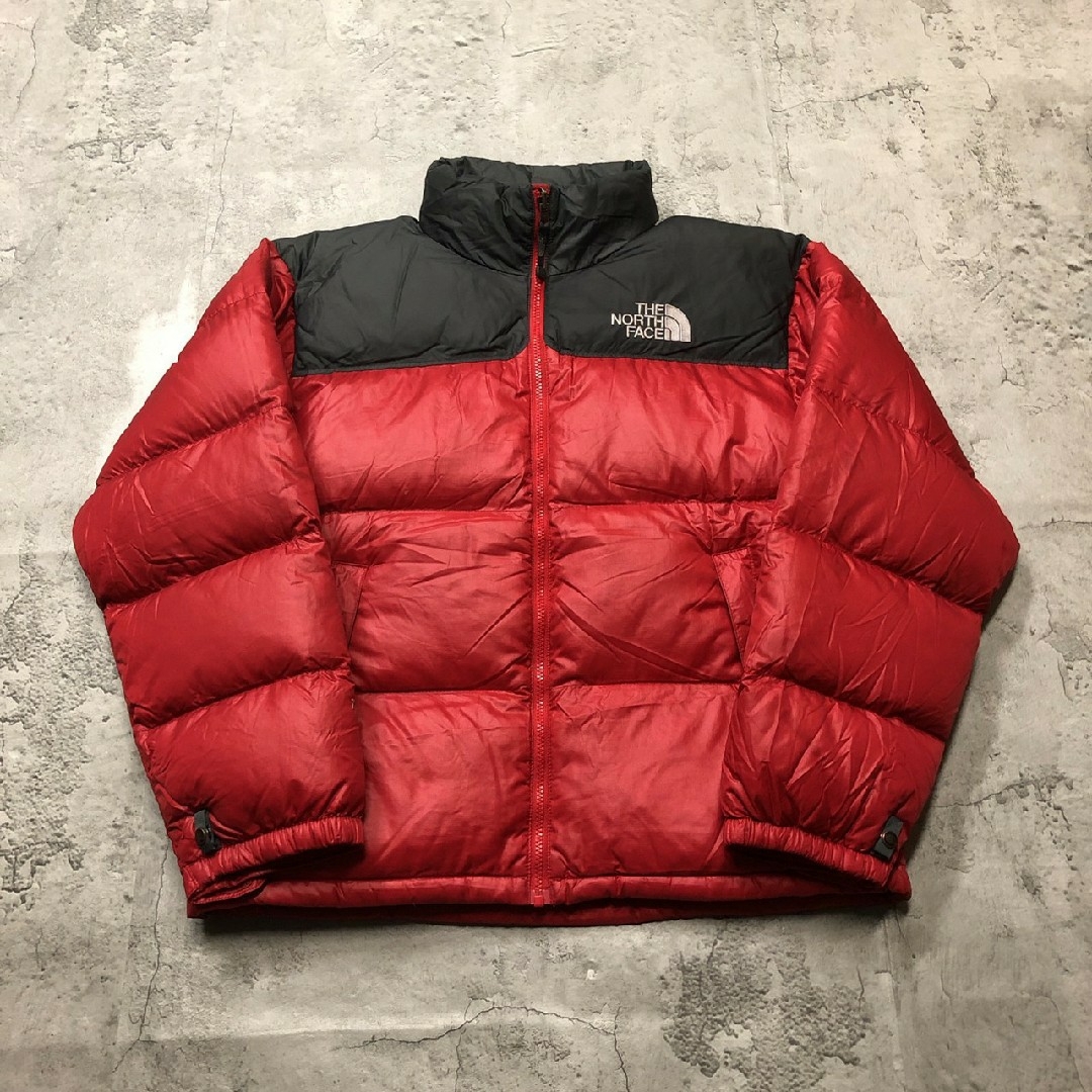 THE NORTH FACE - ザノースフェイス ダウンジャケット レッド メンズM