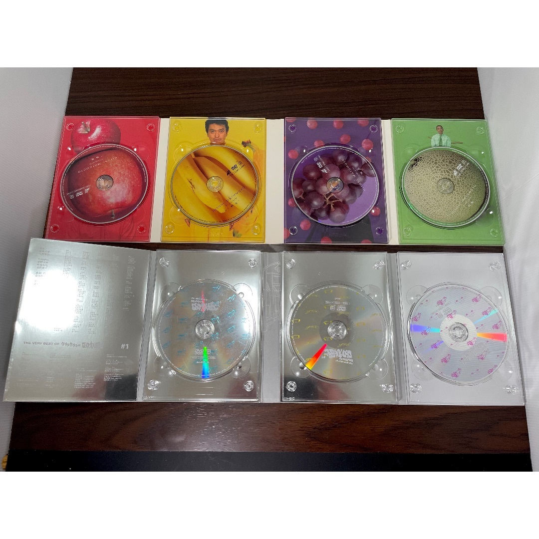 松本人志 VISUALBUM"完成"4枚組 ／ ごっつええ感じ DVD 3枚組 1