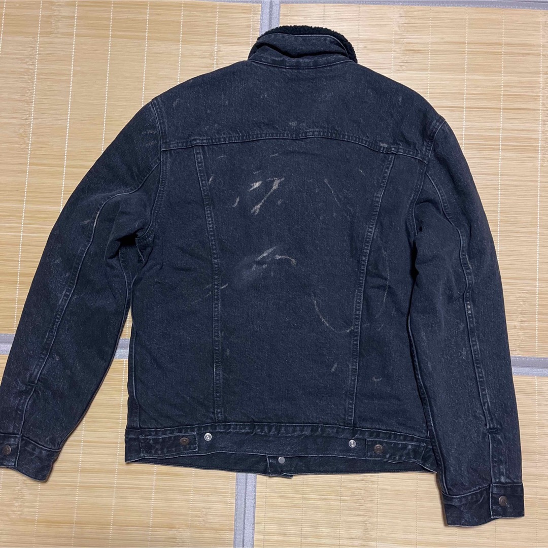 Supreme(シュプリーム)のSupreme Levi's Bleached Sherpa Jacket m メンズのジャケット/アウター(Gジャン/デニムジャケット)の商品写真