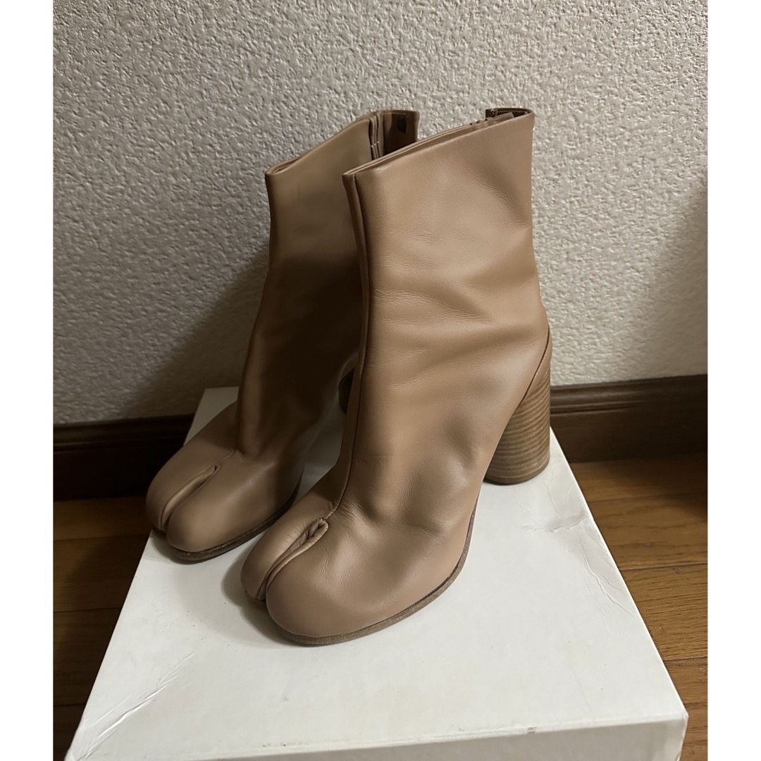 Maison margiera tabi boots size38 beige靴/シューズ