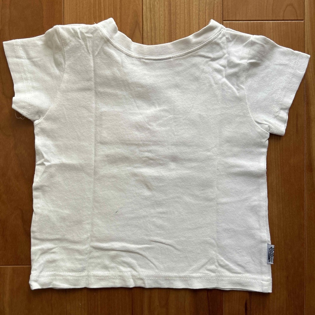 BREEZE(ブリーズ)の赤ちゃん　ベビー　子供服　半袖　チャンピオン　ブリーズ　　Tシャツ　白　80cm キッズ/ベビー/マタニティのベビー服(~85cm)(Ｔシャツ)の商品写真