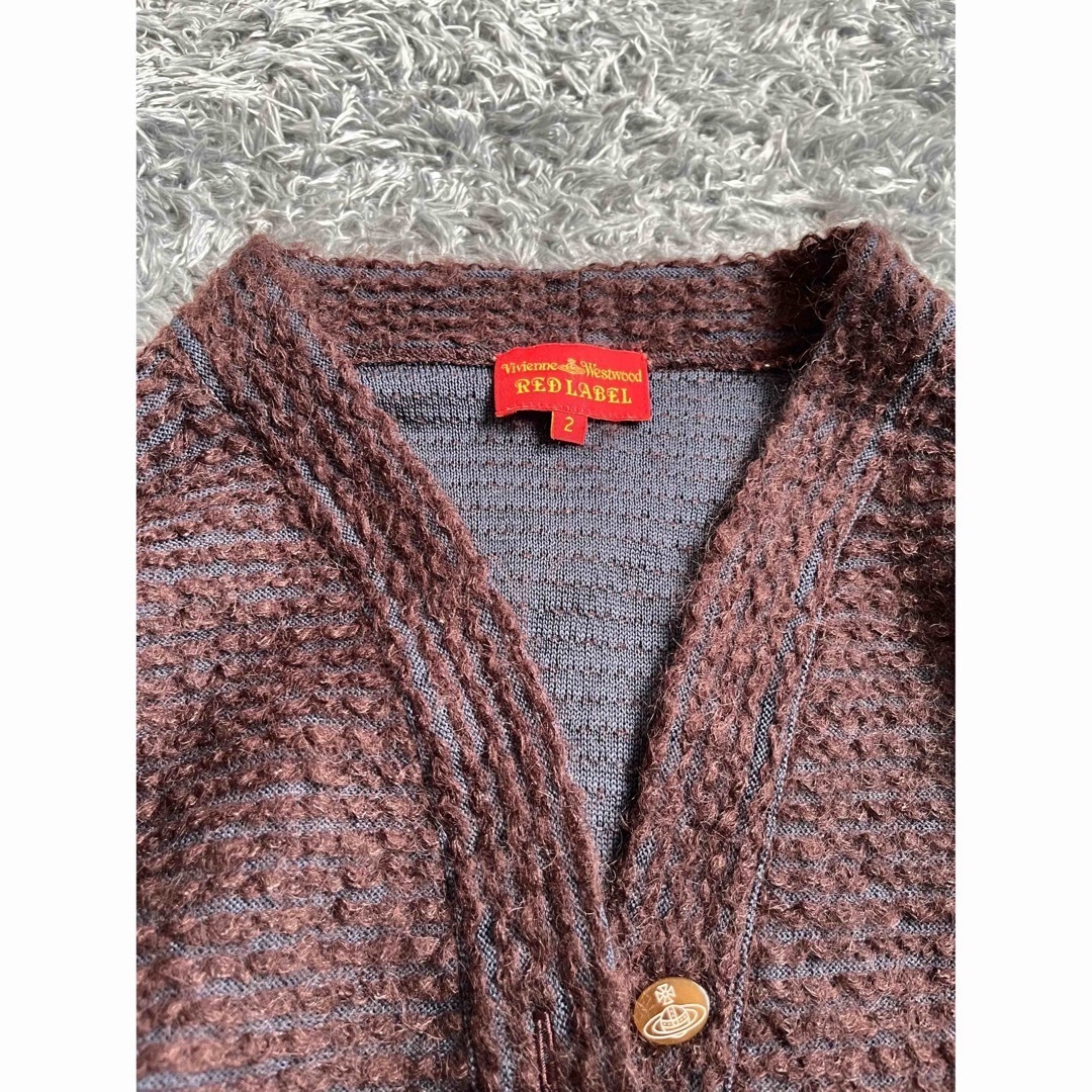 超美品!Vivienne Westwood ロング ニットカーデ オーブボタン