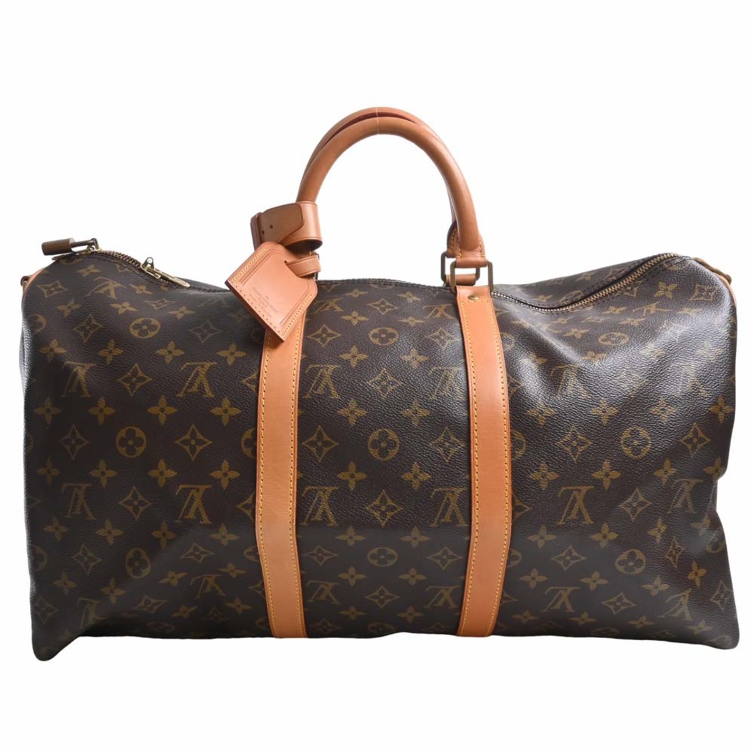 LOUIS VUITTON ルイヴィトン モノグラム キーポル50 ボストンバッグ 旅行鞄 M41426 ブラウン by