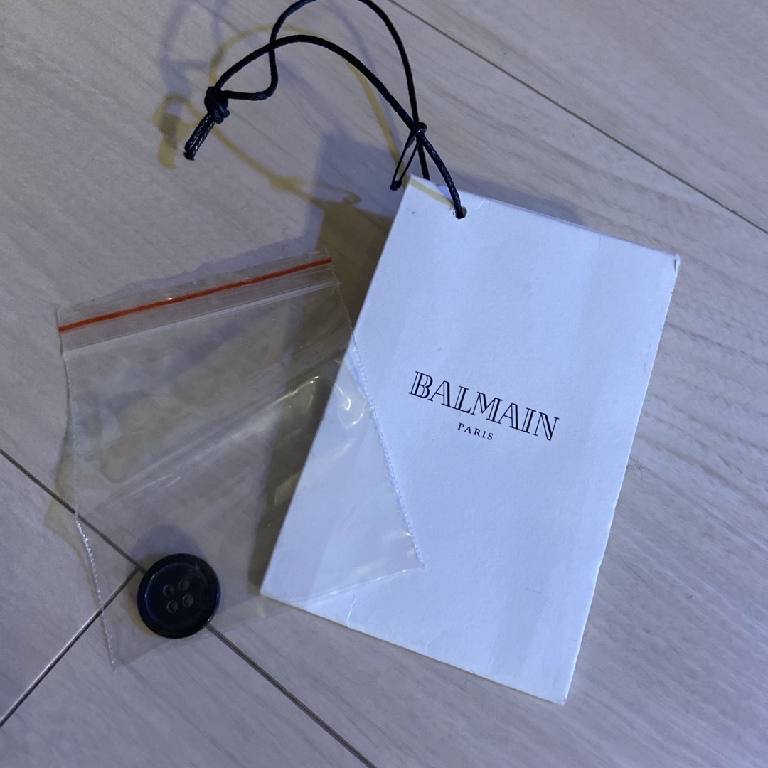 BALMAIN(バルマン)の極美品☆ BALMAIN 牛革 定番レザージャケット☆バルマン(着画あり) メンズのジャケット/アウター(レザージャケット)の商品写真