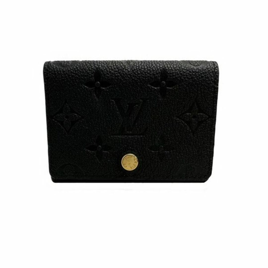 ルイヴィトン/LOUIS VUITTON/カードケース/アンプラント/アンヴェロップカルトドゥヴィジット/ノワール/M58456【SA7485】箱袋付参考定価