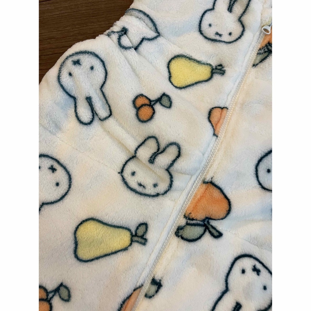 miffy(ミッフィー)の【大人気！】【残り1点】 ミッフィー ベスト バースデイ フリース キッズ/ベビー/マタニティのこども用ファッション小物(その他)の商品写真