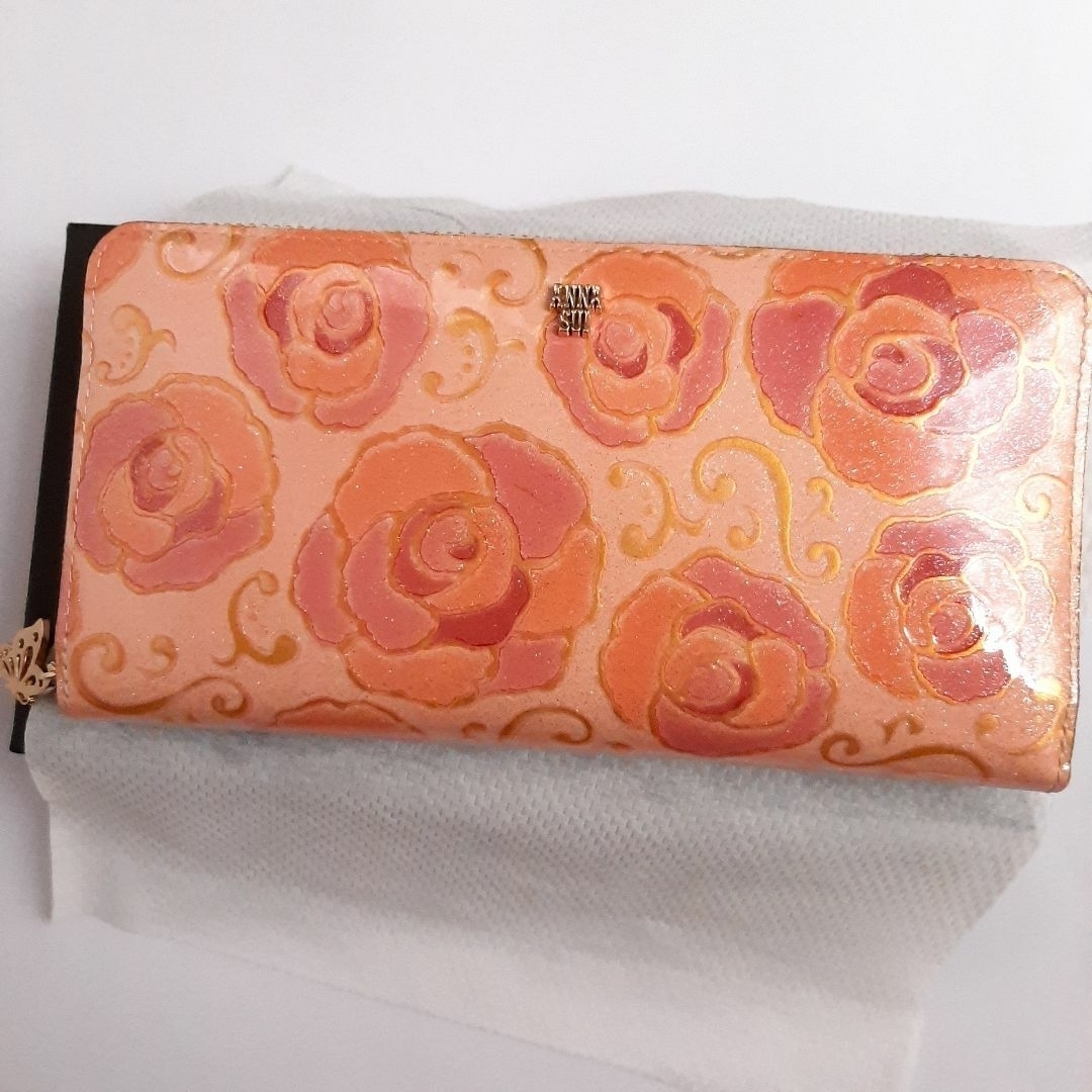 ANNA SUI - アナスイ ANNA SUI ラウンドファスナー 長財布 マジカル