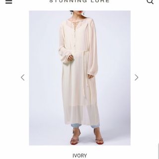 STUNNING LURE - STUNNING LURE スタニングルアー 2way シフォンロング