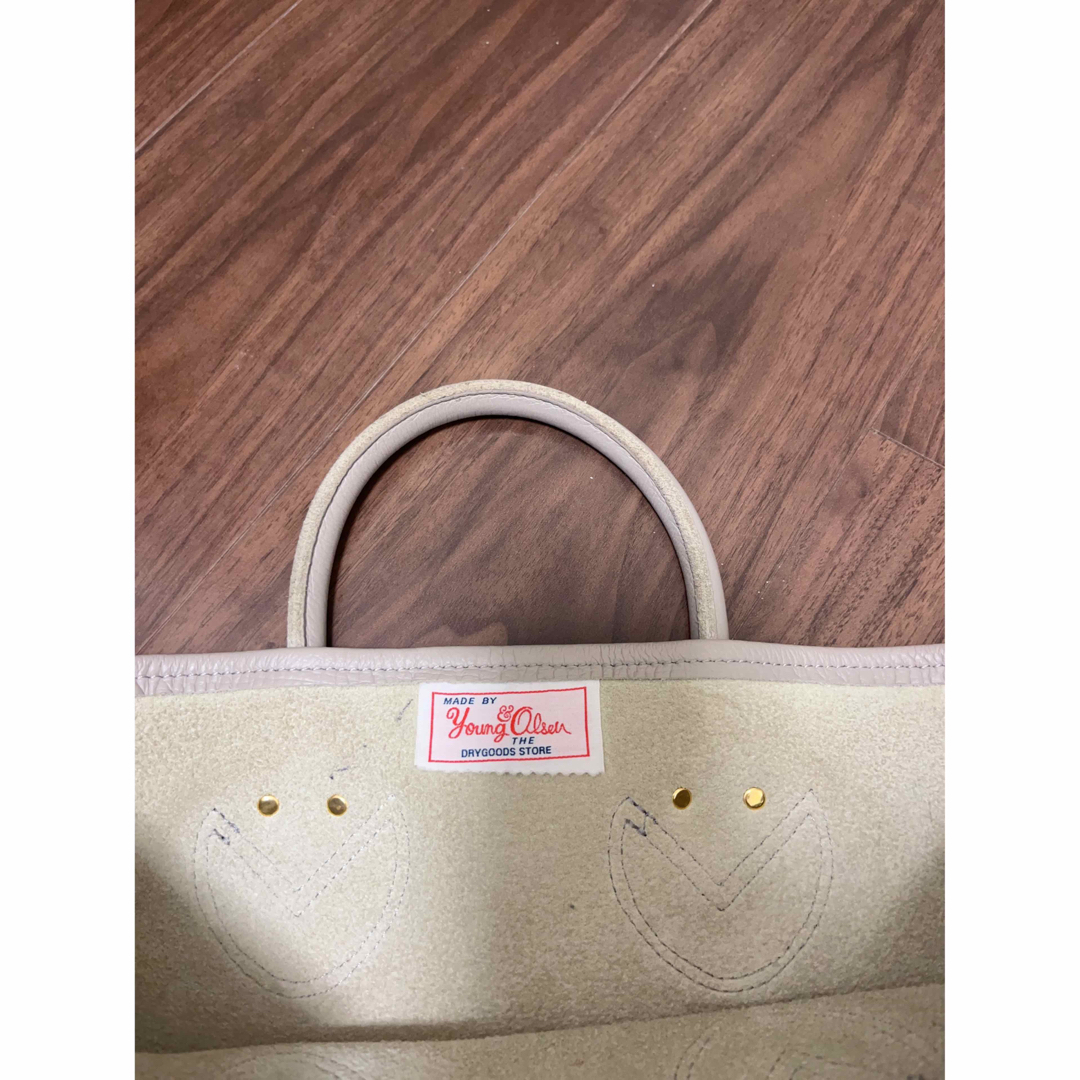 ☆新品・未使用♡ヤングアンドオルセン トートバッグ ベージュ Mサイズ-