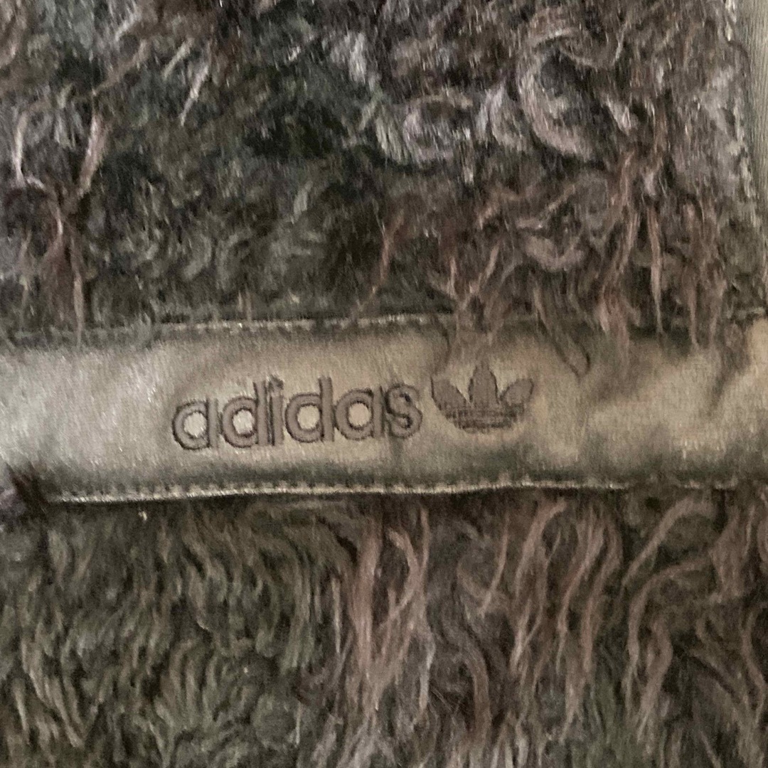 adidas(アディダス)のレア？adidas アディダス　ファー　ボア　ブルゾン ジャンパー　S レディースのジャケット/アウター(ブルゾン)の商品写真