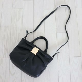 Salvatore Ferragamo - 良品 サルヴァトーレ フェラガモ ヴァラ レザー ...