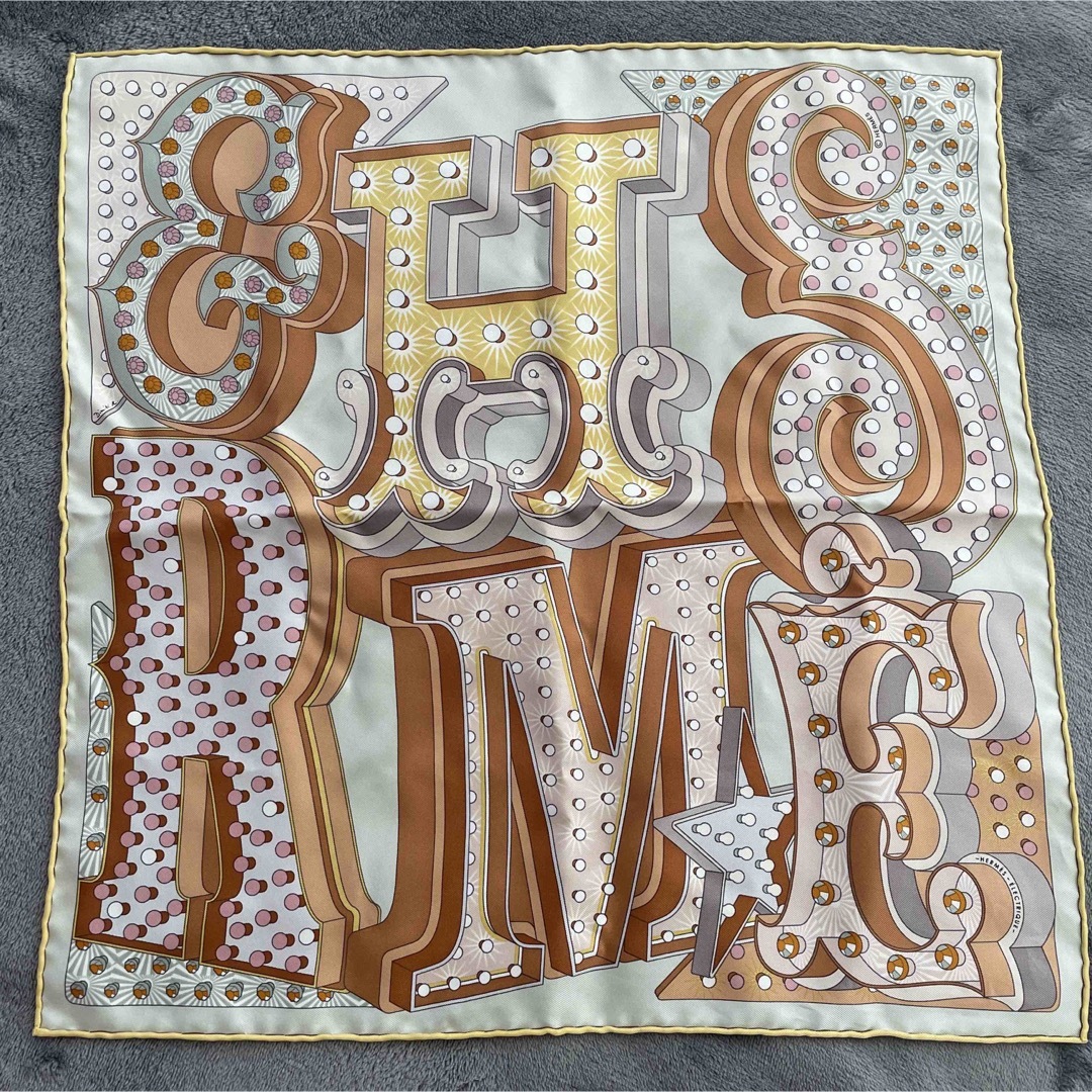 エルメス HERMES ガヴロッシュ エレクトリック カレ シルク-