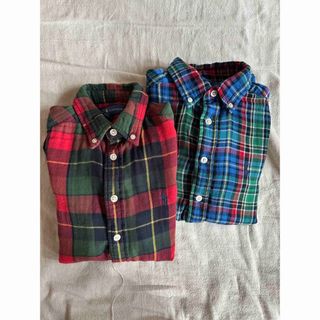 ラルフローレン(Ralph Lauren)の2枚セット！Ralph Lauren w face cotton shirt(ブラウス)