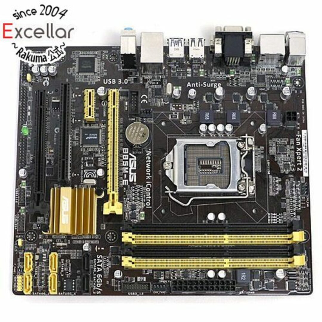 ASUS製　MicroATXマザーボード　B85M-E　LGA1150