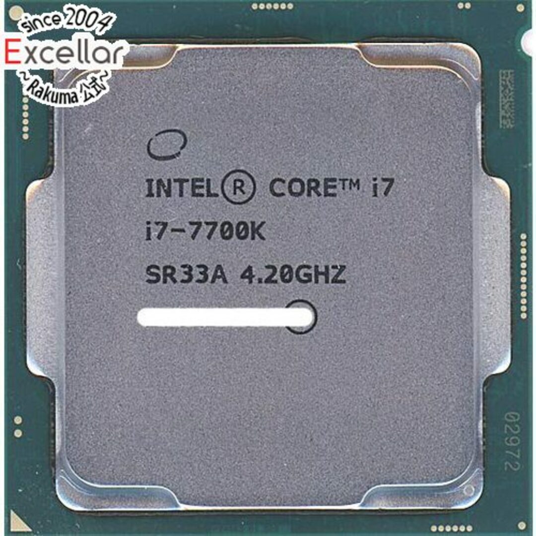 Core i7 7700K　4.2GHz LGA1151 91W　SR33ASR33A