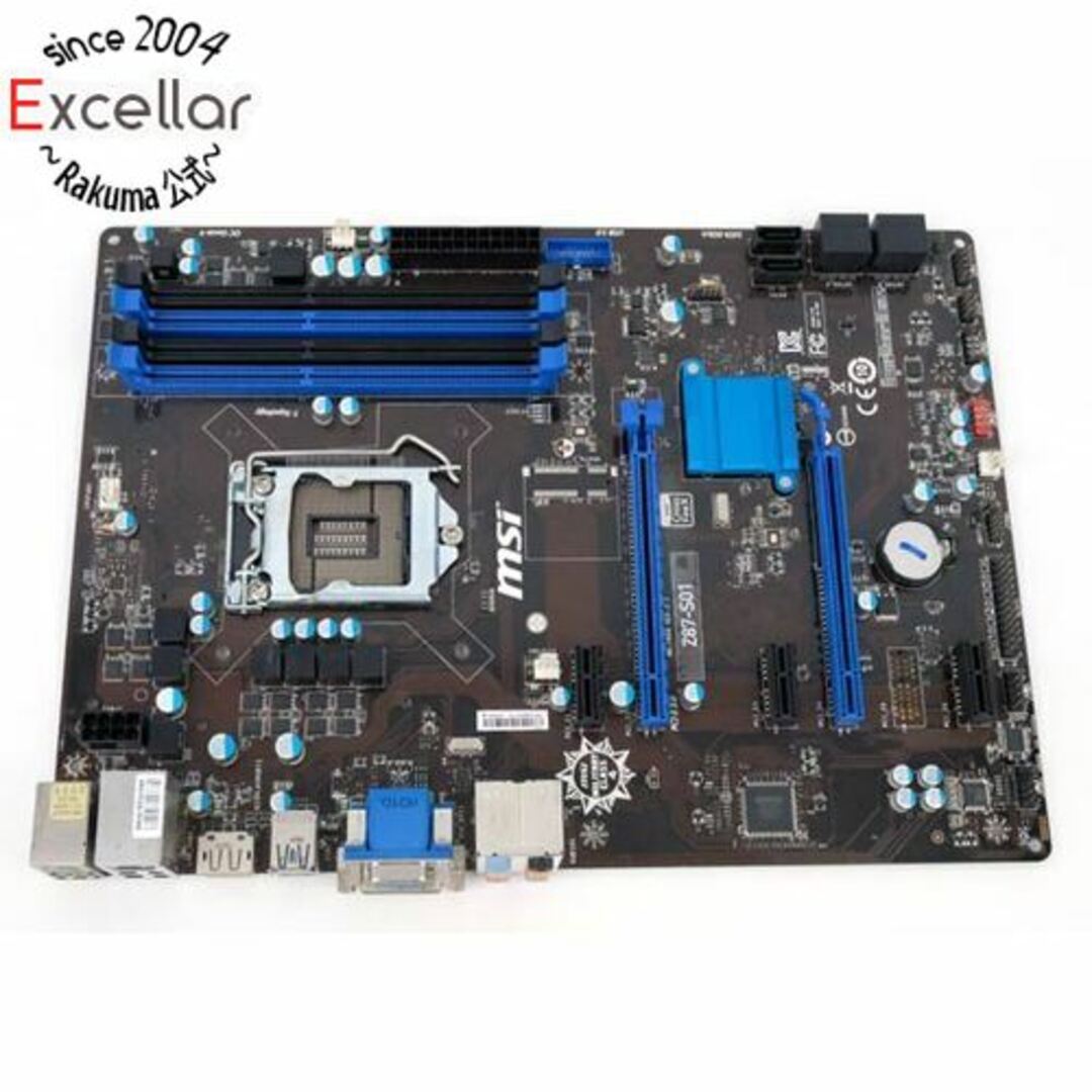 MSI製　ATXマザーボード　Z87-S01　LGA1150