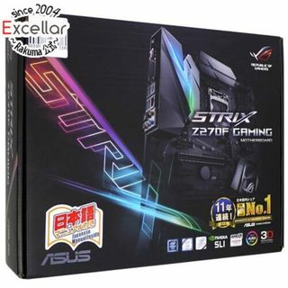 アンジェロガルバス(ANGELO GARBASUS)のASUS製　ATXマザボ　ROG STRIX Z270F GAMING　LGA1151 元箱あり(PC周辺機器)