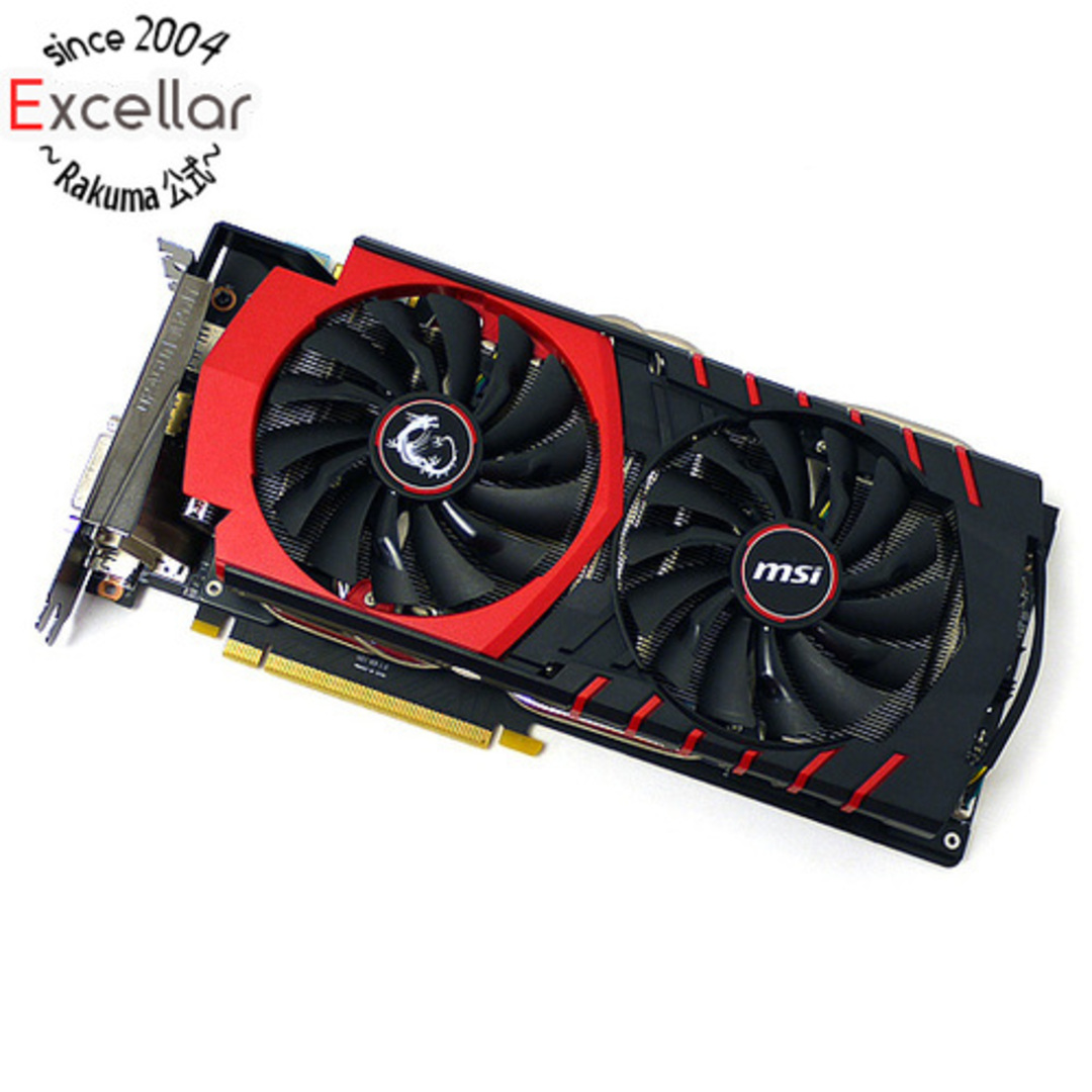 msi(エムエスアイ)のMSI製グラボ GTX 970 GAMING 4G PCIExp 4GB スマホ/家電/カメラのPC/タブレット(PCパーツ)の商品写真