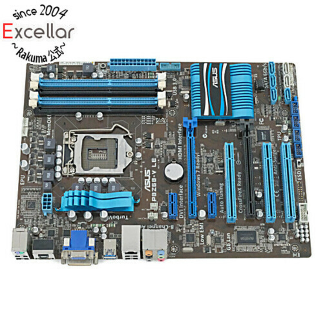 型番ASUS製　ATXマザーボード　P8Z68-V LE　LGA1155