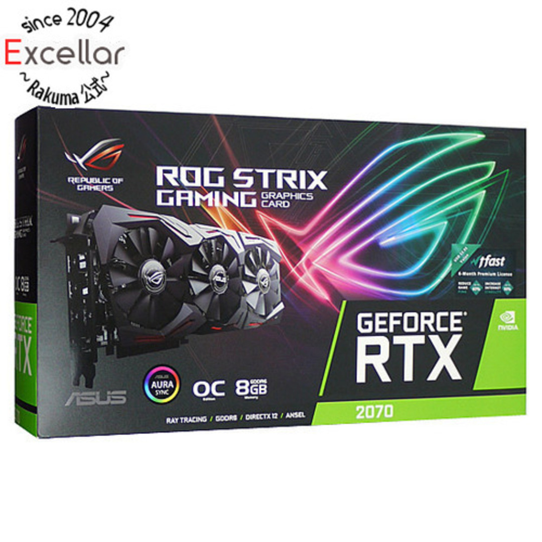 ANGELO GARBASUS - ASUS製グラボ ROG-STRIX-RTX2070-O8G-GAMING PCIExp