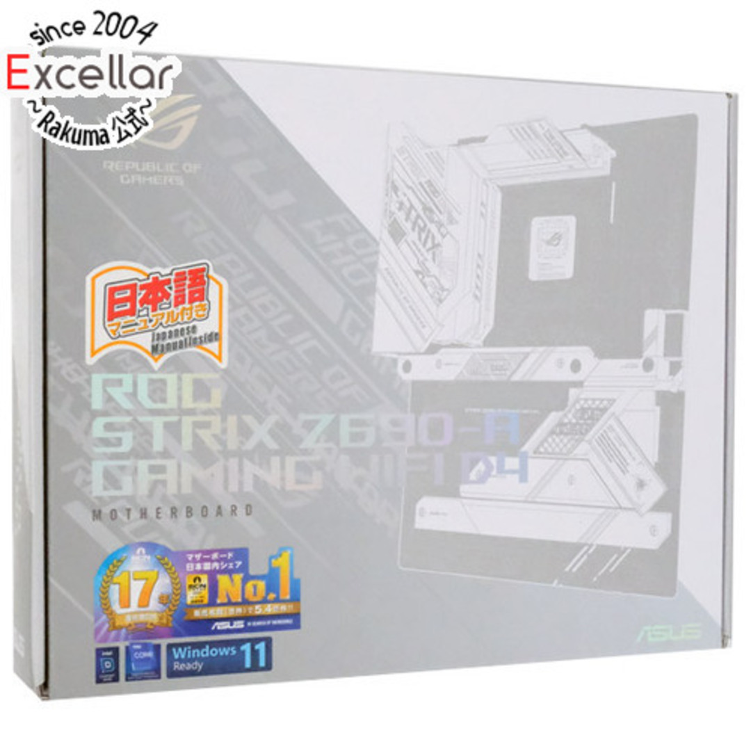 ASUS製　ATXマザーボード　ROG STRIX Z690-A GAMING WIFI D4　LGA1700 元箱ありのサムネイル
