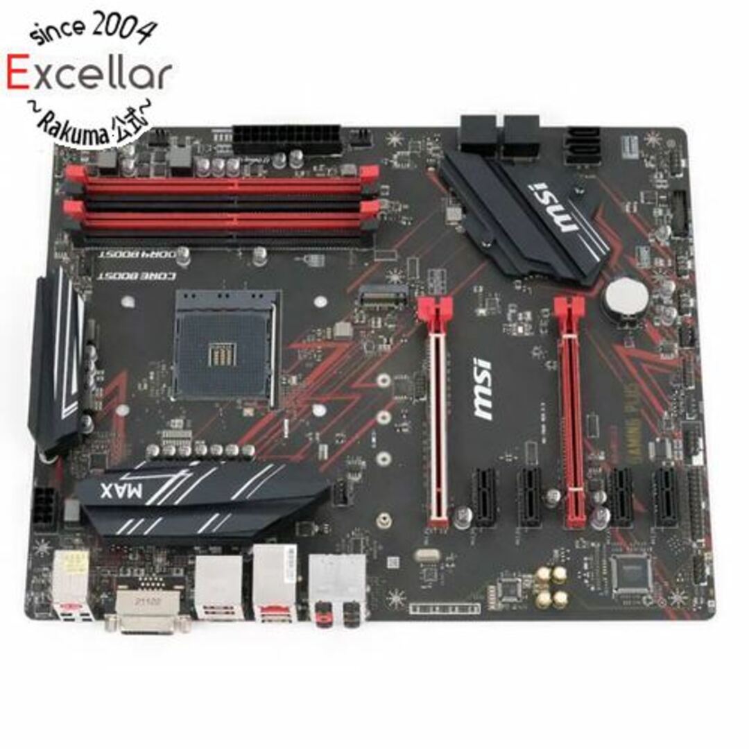 msi(エムエスアイ)のMSI製 ATXマザーボード B450 GAMING PLUS MAX SocketAM4 スマホ/家電/カメラのPC/タブレット(PC周辺機器)の商品写真