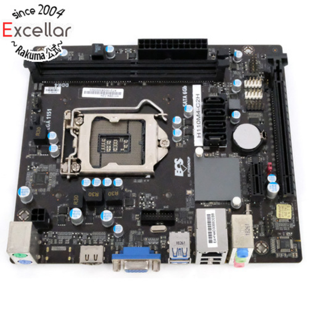 ECS製　MicroATXマザーボード　H110M4-C2H　LGA1151