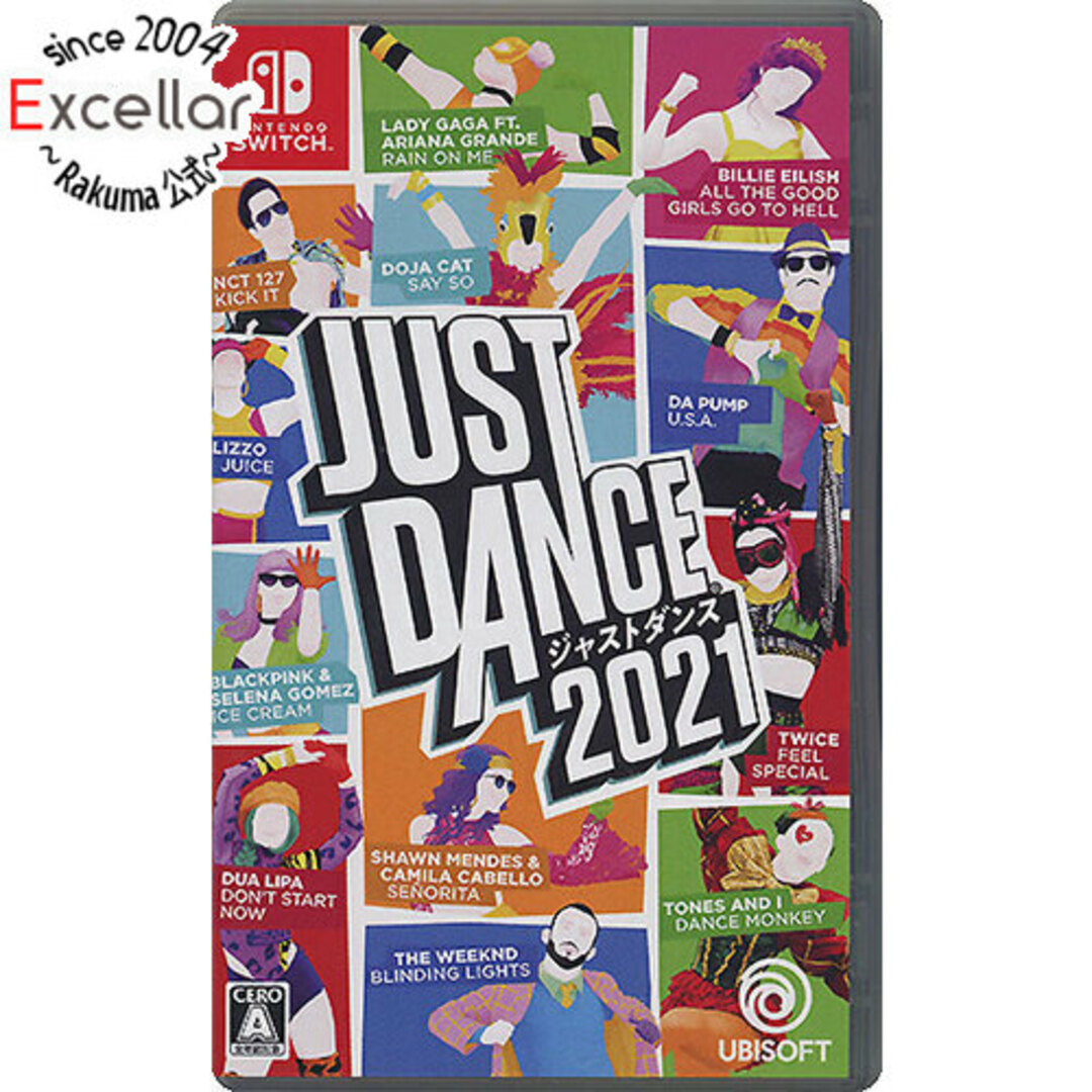 Nintendo Switch(ニンテンドースイッチ)のジャストダンス2021(JUST DANCE 2021)　Nintendo Switch エンタメ/ホビーのゲームソフト/ゲーム機本体(家庭用ゲームソフト)の商品写真