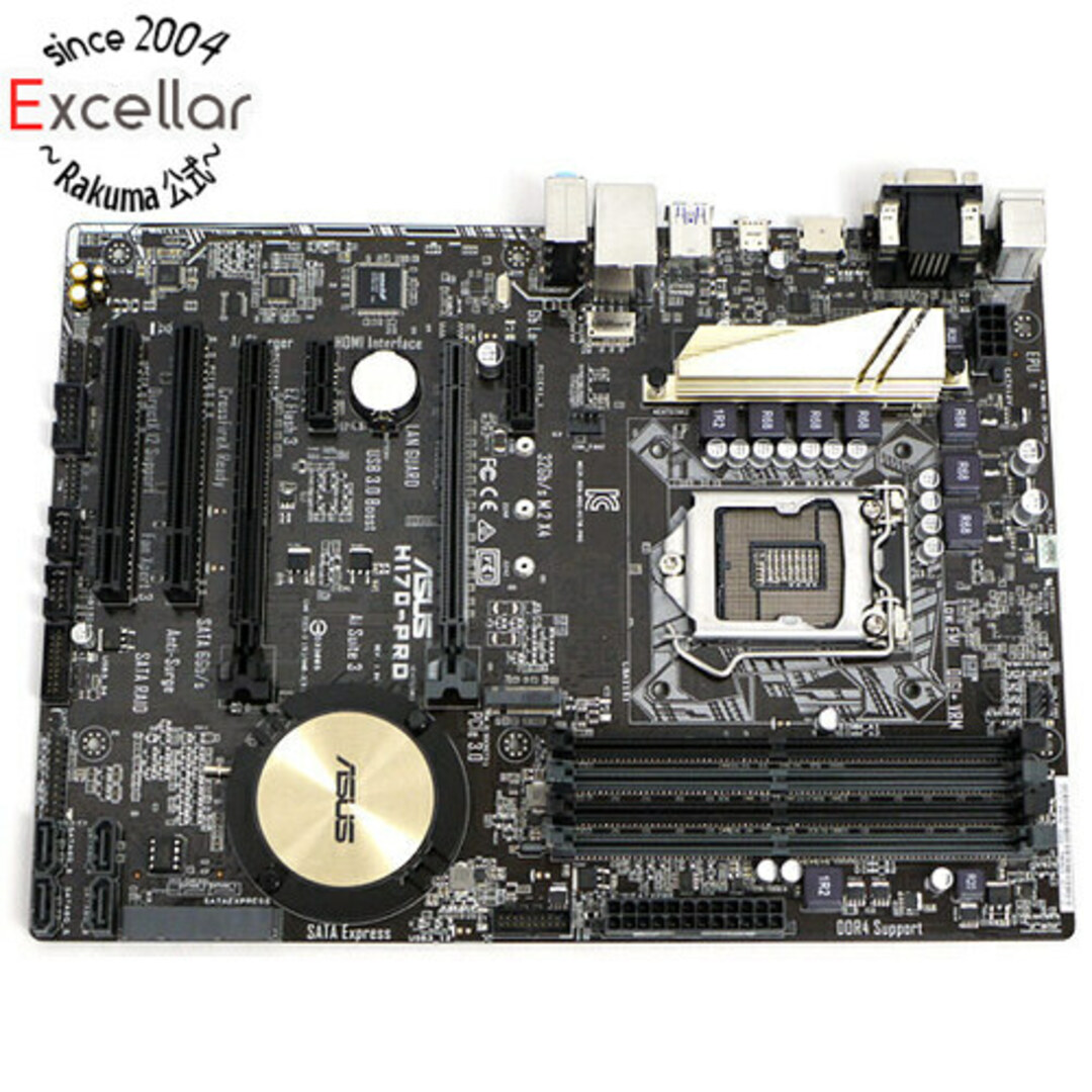 商品状態ASUS製　ATXマザーボード　H170-PRO　LGA1151