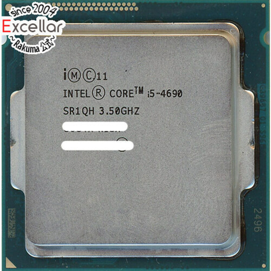 Core i5 4690　3.5GHz 6M LGA1150 84W　SR1QH