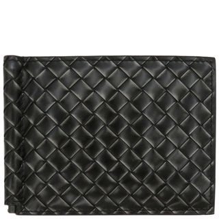 ボッテガヴェネタ(Bottega Veneta)のボッテガヴェネタ  二つ折り財布  イントレチャート マネークリップ付き(折り財布)