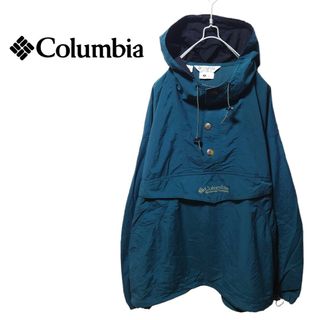 【Columbia】 ハーフボタン アノラックパーカー 柴田ひかり着 S-147 | フリマアプリ ラクマ