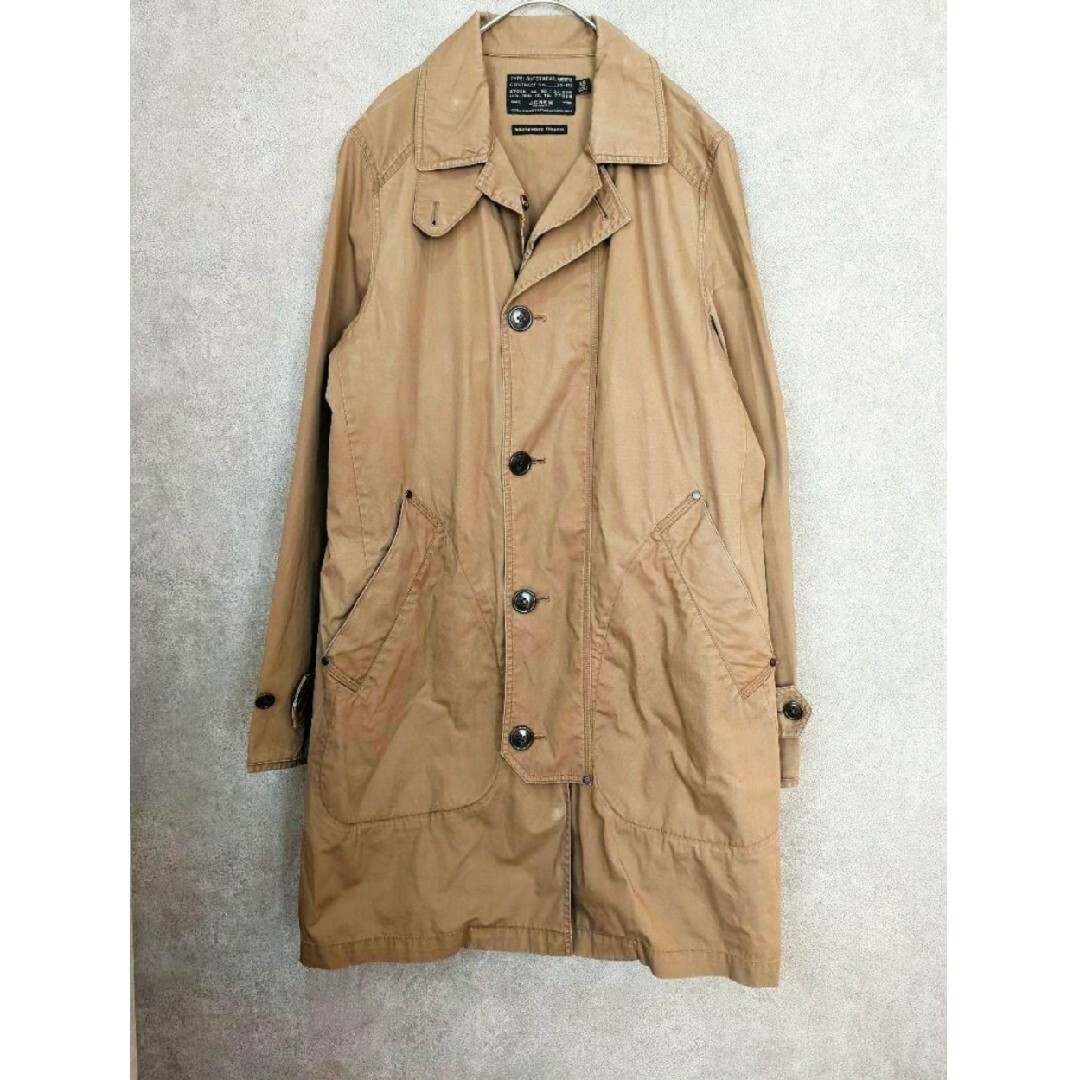 J.Crew(ジェイクルー)の【送料無料メンズ】J.CREW WEDGEWOOD TRENCH　コート　XS メンズのジャケット/アウター(ステンカラーコート)の商品写真