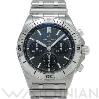 ブライトリング(BREITLING)の中古 ブライトリング BREITLING AB0134101B3A1 ブラックシェル /ブラック メンズ 腕時計(腕時計(アナログ))