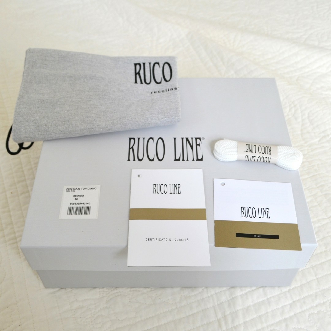RUCO LINE - ルコライン 36 厚底 スニーカー レア スタッズ スワロ