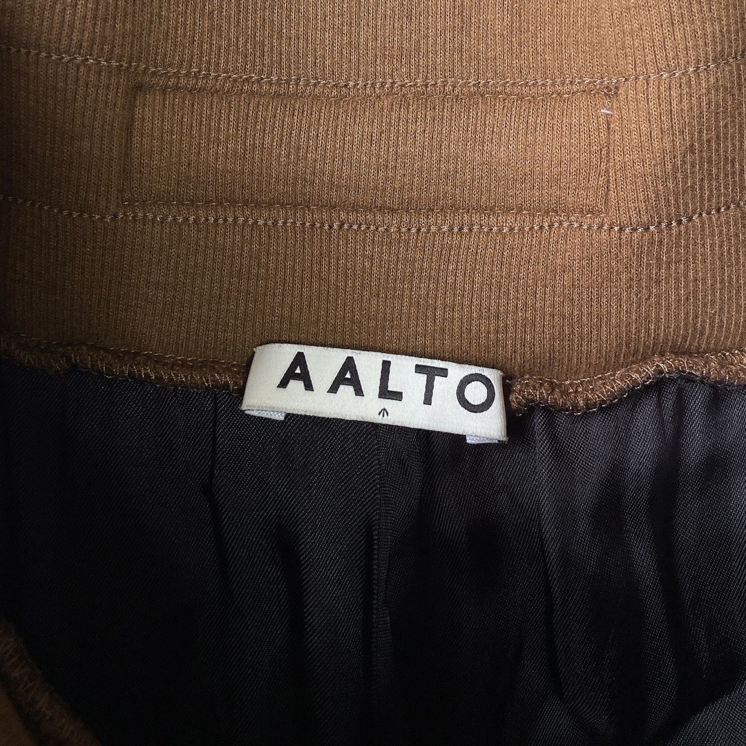 希少＊AALTO(アールト)レイヤード　スウェット ワイドパンツ