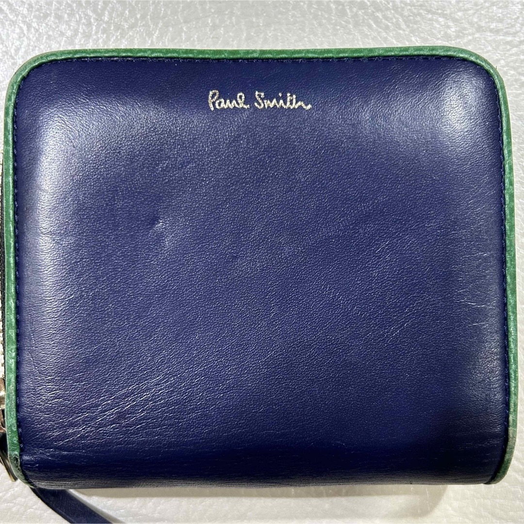 Paul Smith - ポールスミス 財布 二つ折り ミニ財布 ラウンドジップ