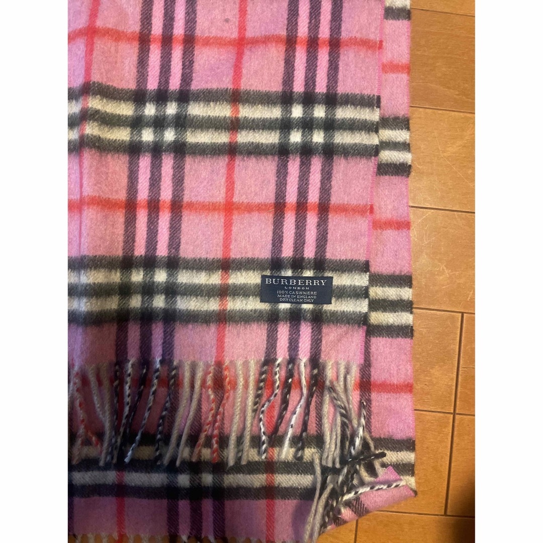 BURBERRY(バーバリー)のバーバリー　カシミアマフラー レディースのファッション小物(マフラー/ショール)の商品写真