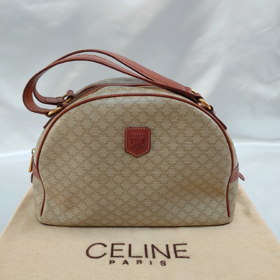 celine - 美品 CELINE マカダム柄 ハンドバッグの+mdscience.in