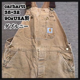 Carhartt ペイントオーバーオール ゆったり メンズ レディース 個性的-